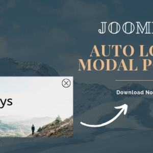 joomla auto load modal popup
